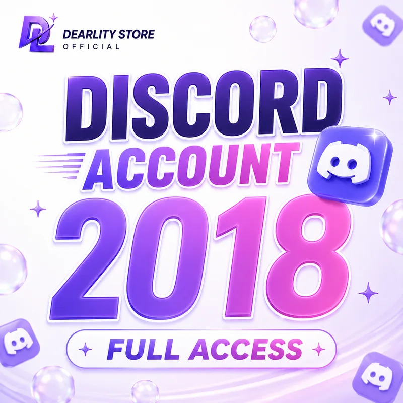 Discord Account 2018 [FA]