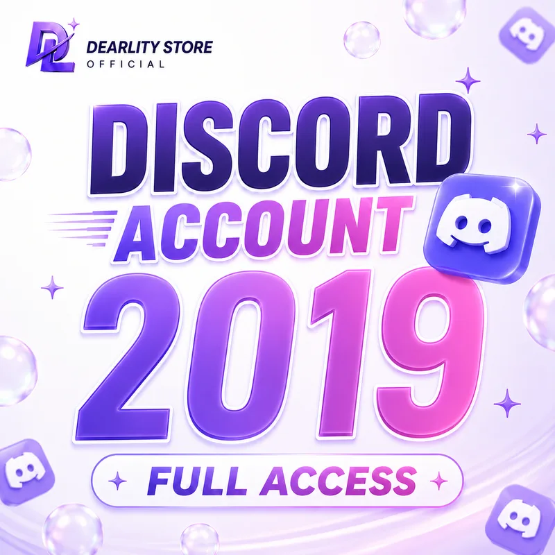 Discord Account 2019 [FA]