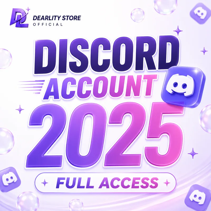 Discord Account 2025 [FA]