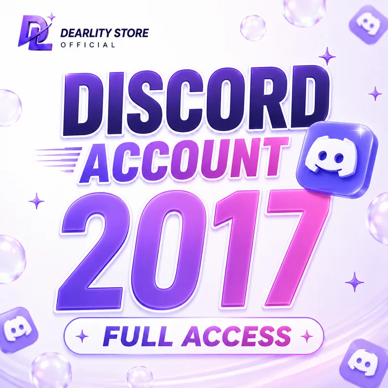 Discord Account 2017 [FA]