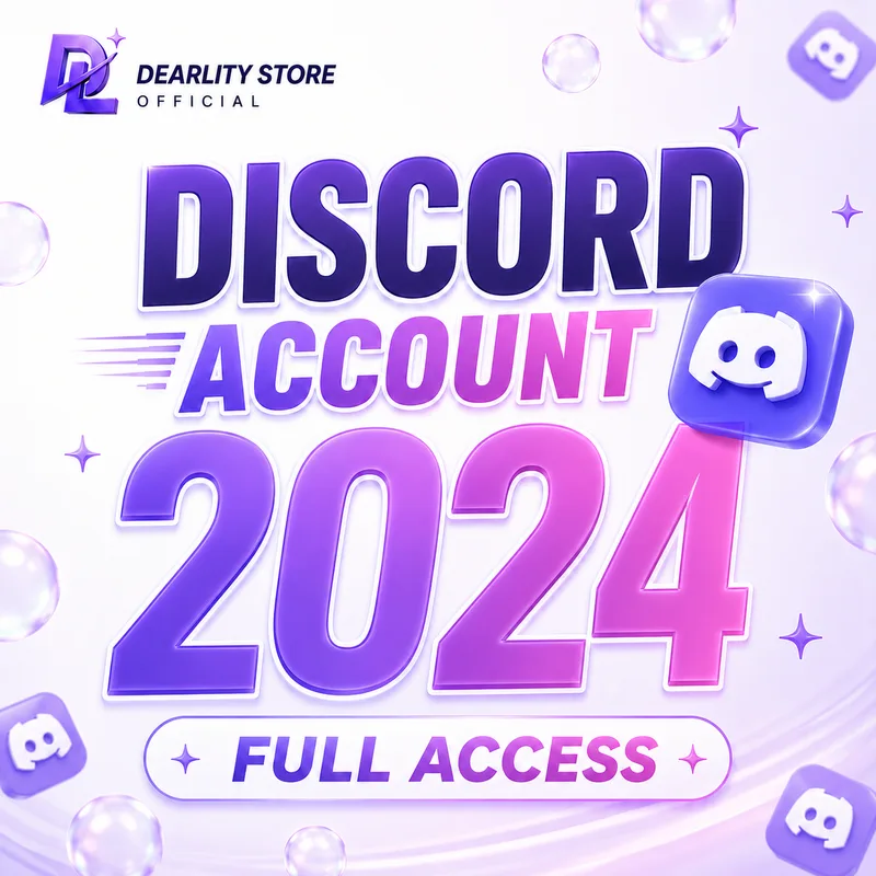 Discord Account 2024 [FA]