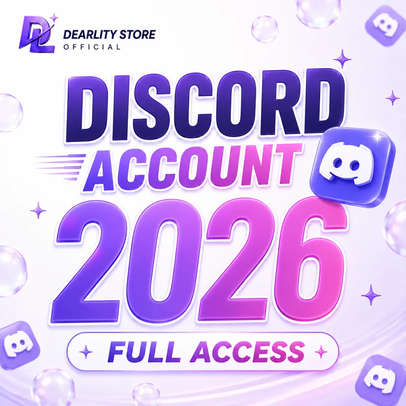 Discord Account 2026 [FA]